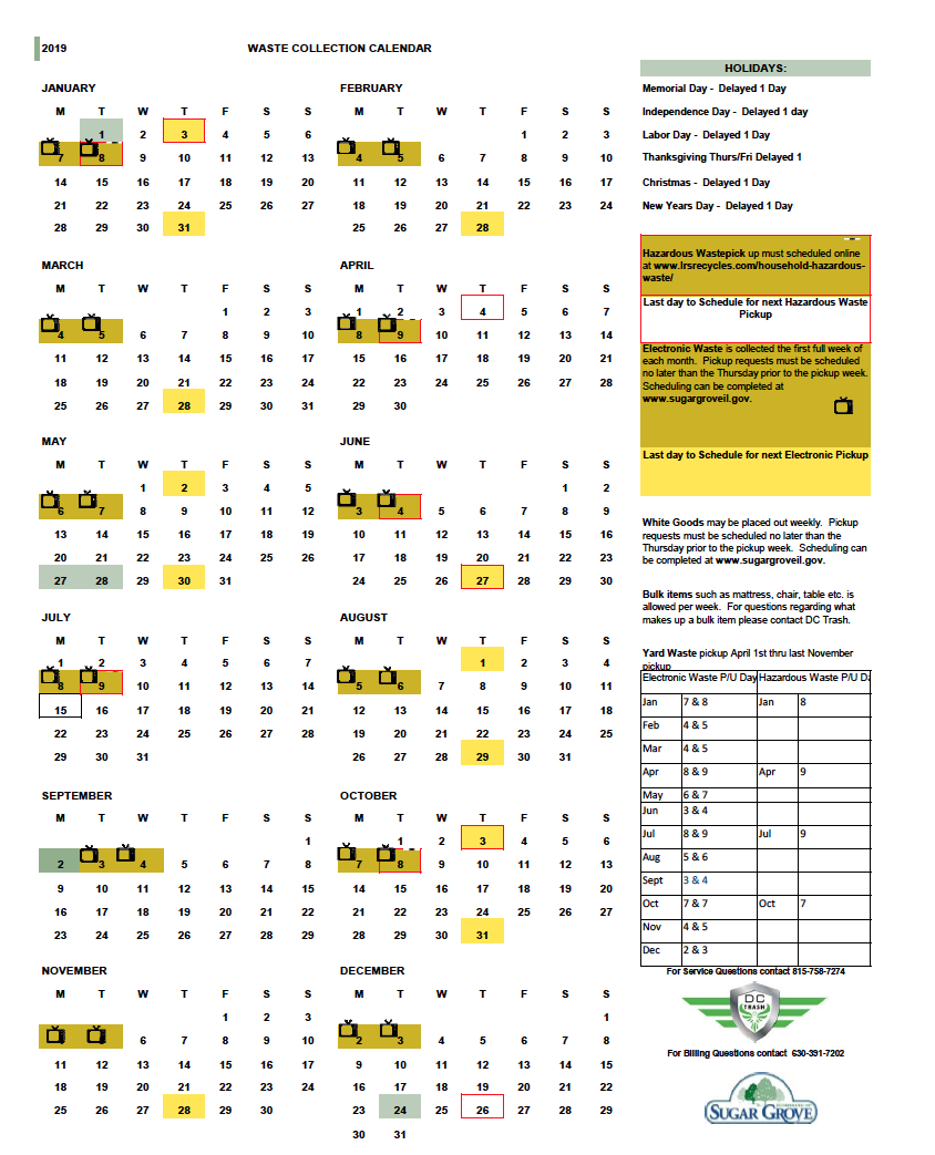 DC DeKalb County Recycling Systems